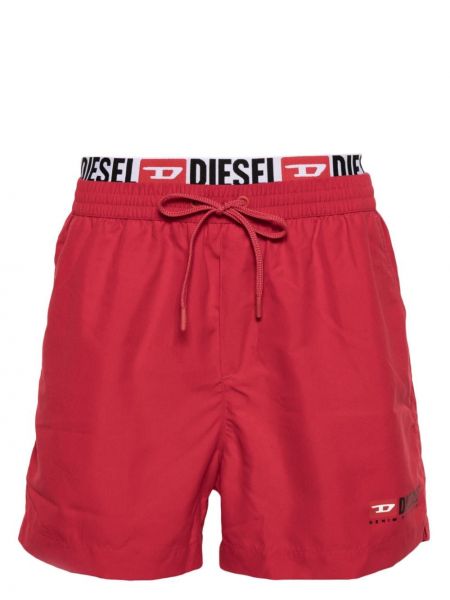 Pantaloni scurți Diesel roșu