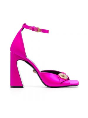 Chaussures de ville à talons Versace rose