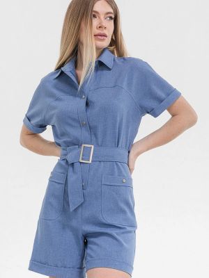 Комбинезон Clever woman studio - Голубой