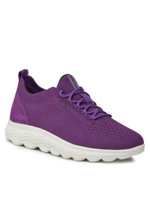 Sneakerși Geox violet