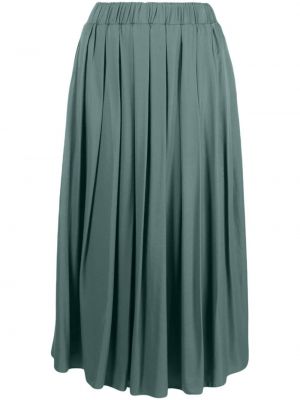 Plisované midi sukně Peserico zelené
