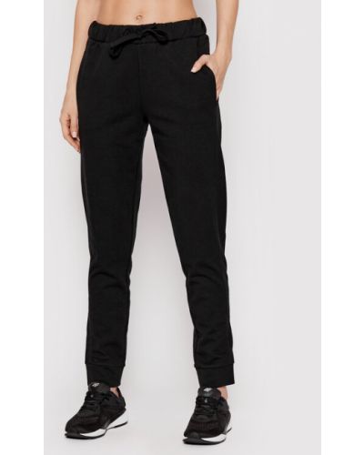 Outhorn Pantaloni trening SPDD605 Negru Regular Fit