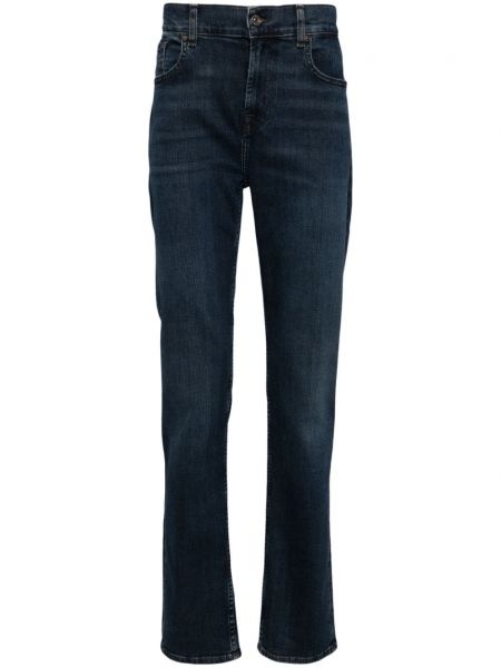 Skinny jeans 7 For All Mankind blå