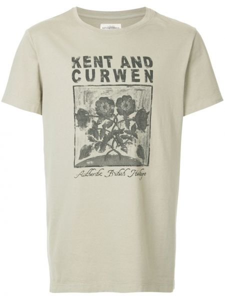 Camiseta de flores con estampado Kent & Curwen