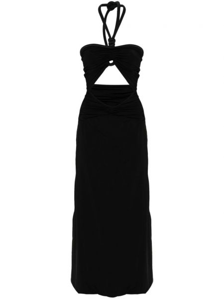 Μάξι φόρεμα Maygel Coronel μαύρο