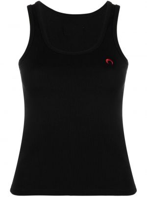 Bomull tank top Marine Serre svart