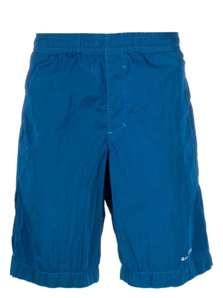 Kratke hlače z vezenjem Givenchy modra