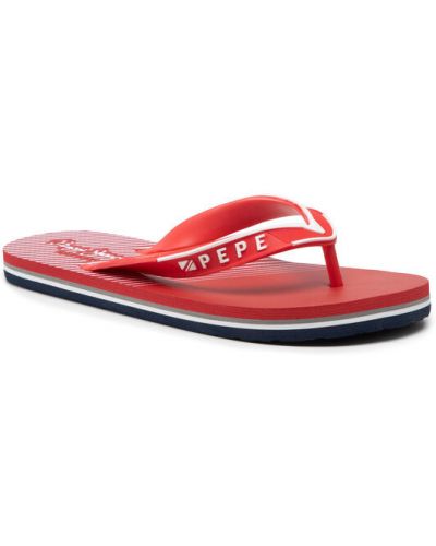 Tongs Pepe Jeans rouge