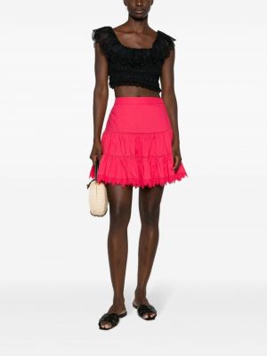 Mini sukně Charo Ruiz Ibiza růžové