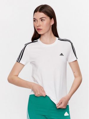 Camicia in maglia Adidas bianco