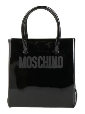 Мини сумочка Moschino черная