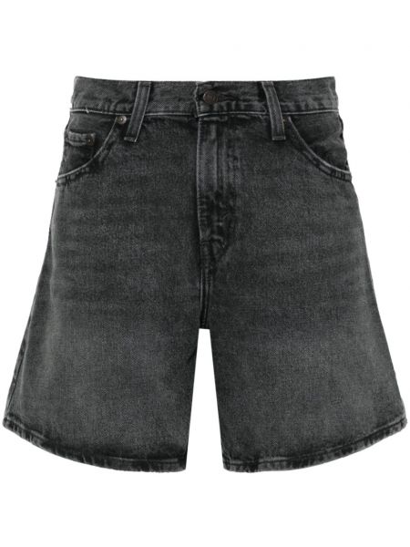 Højtaljet denimshorts Levi's sort