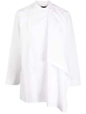 Bavlněné tričko Yohji Yamamoto bílé
