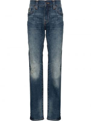 Nødlidende stretch jeans True Religion blå