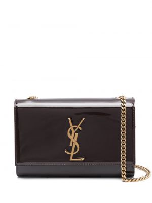 Mini taske Saint Laurent brun