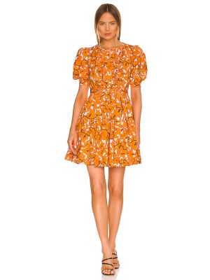 Mini robe Diane Von Furstenberg orange
