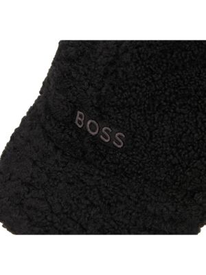 Gorra con bordado Hugo Boss negro