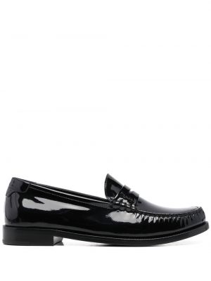 Kožne cipele Saint Laurent crna