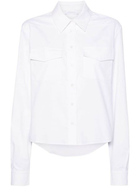 Памучна риза Rabanne бяло
