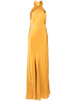 Βραδινό φόρεμα Michelle Mason χρυσό