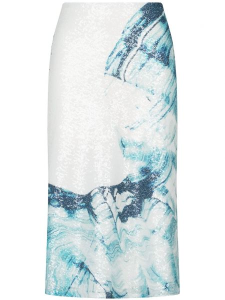 Suknja s printom s apstraktnim uzorkom Silvia Tcherassi