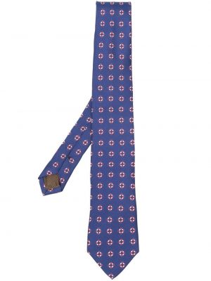 Вратовръзка с принт Church's синьо