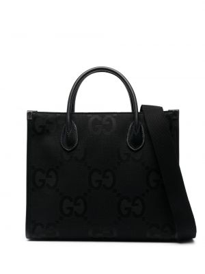 Nákupná taška Gucci čierna