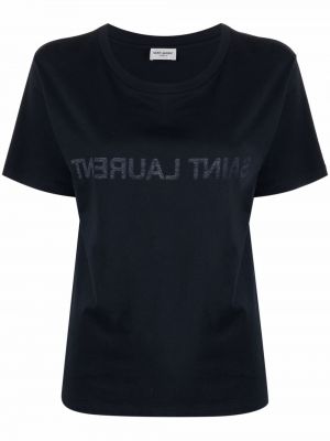 T-shirt Saint Laurent blå