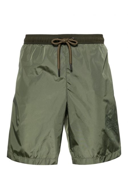 Kratke hlače s printom Moncler zelena