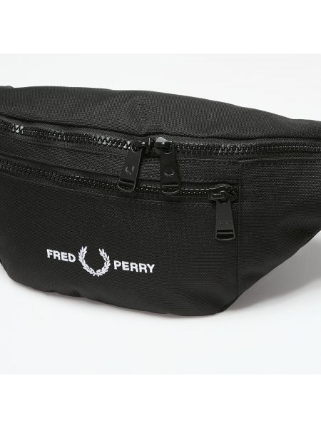 Τσαντάκι μέσης Fred Perry μαύρο