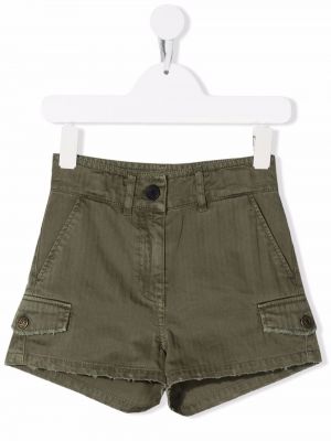 Militær shorts for jenter Zadig & Voltaire Kids grønn