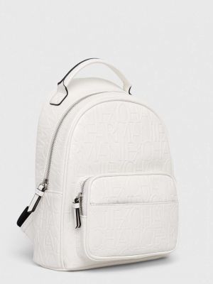 Білий однотонний рюкзак Armani Exchange