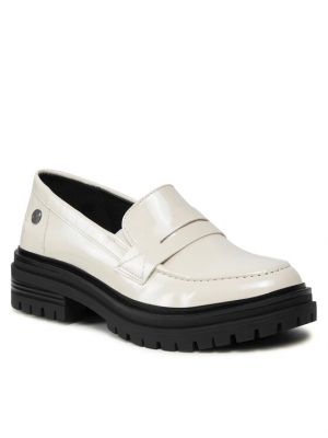 Pantofi loafer Refresh alb