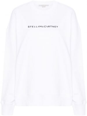 Bluza bawełniana z nadrukiem Stella Mccartney biała