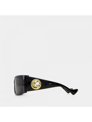 Okulary przeciwsłoneczne w geometryczne wzory oversize Gucci