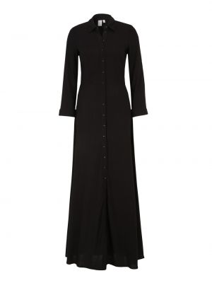 Черное платье-рубашка Y.a.s.