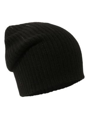 Кашемировая шапка William Sharp черная