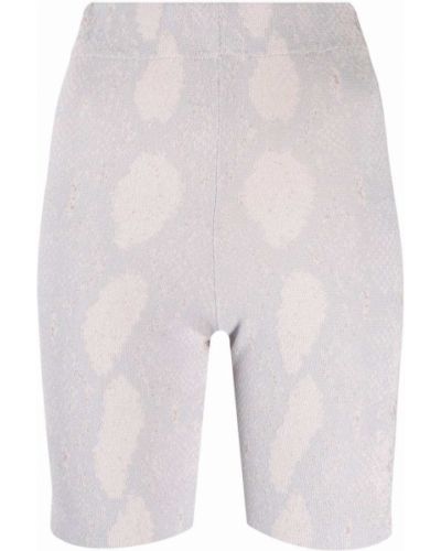 Pantalones cortos de punto Antonella Rizza violeta