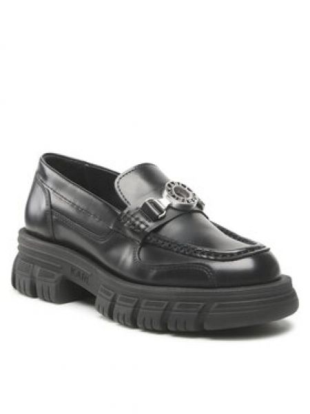 Pantofi loafer Karl Lagerfeld negru