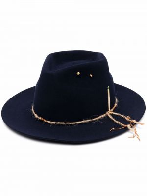 Вълнена шапка Nick Fouquet синьо