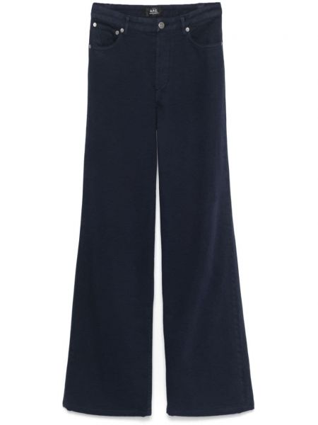 Flared jeans A.p.c. blå