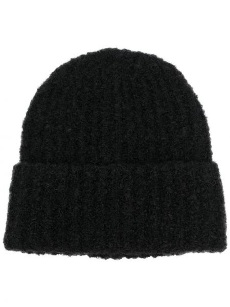 Vlnená čiapka Totême čierna