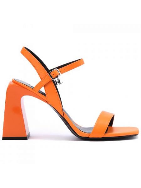 Оранжевые босоножки Karl Lagerfeld