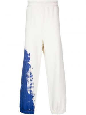 Spodnie sportowe z nadrukiem A-cold-wall* niebieskie