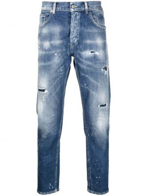 Nødlidende jeans med normal passform Dondup blå