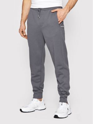 Sportinės kelnes Calvin Klein Jeans pilka