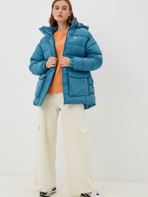 Утепленная куртка Fila голубая