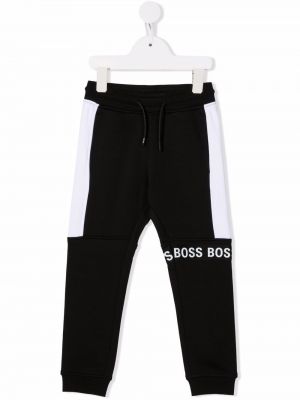 Pantaloni Boss Kidswear Nero