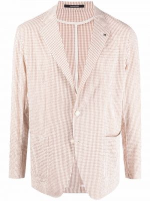 Lang blazer Tagliatore brun