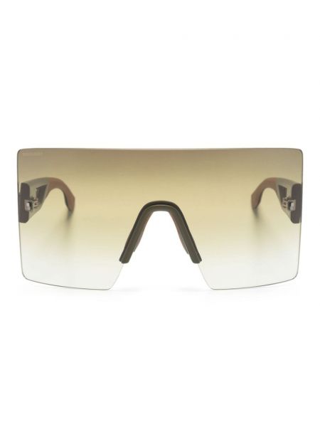 Okulary przeciwsłoneczne oversize Dsquared2 Eyewear zielone